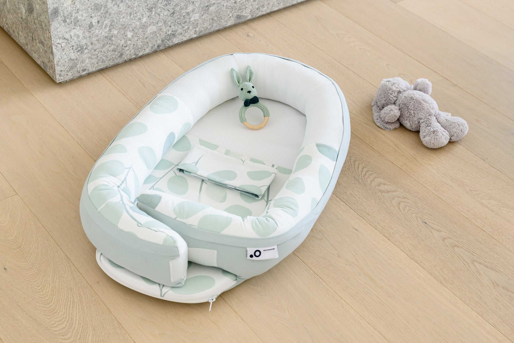Doomoo Cocoon (Leaves Aqua Green)