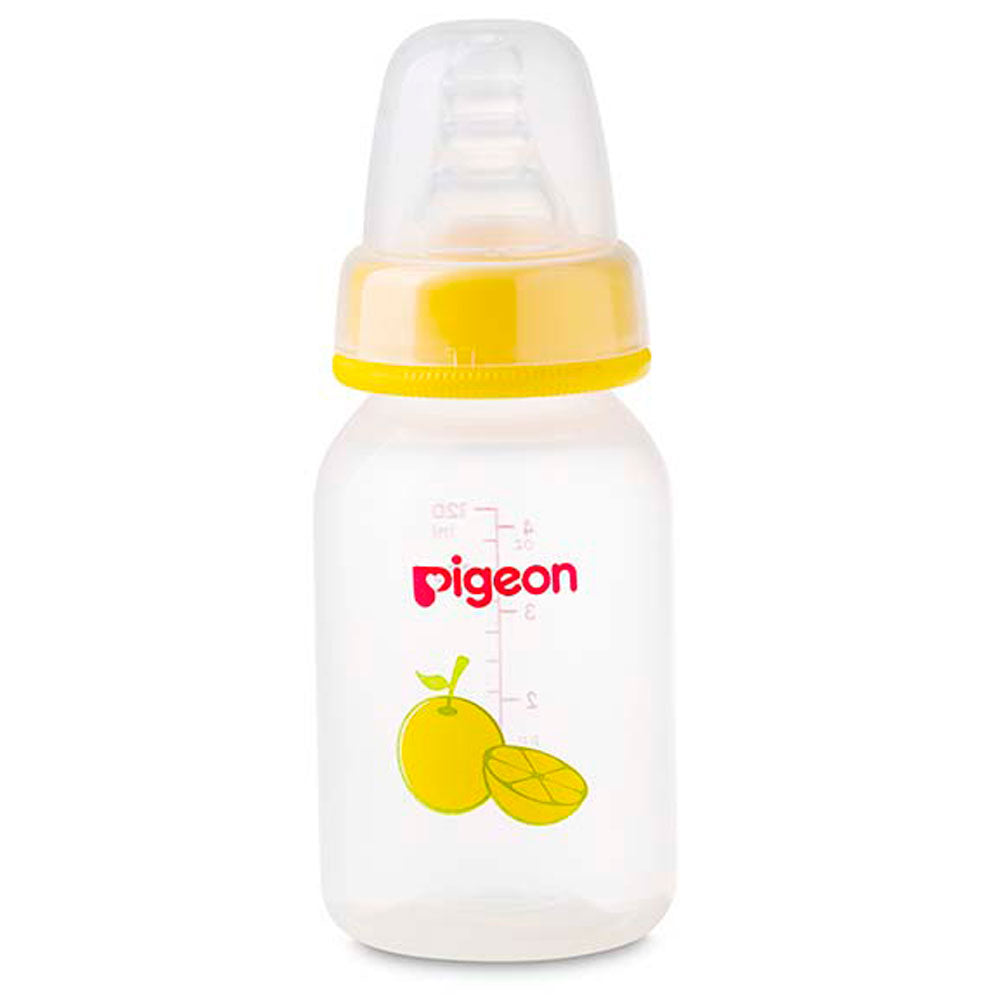Pigeon -  Plastic Bottle  SN 120 ML (Fruits)