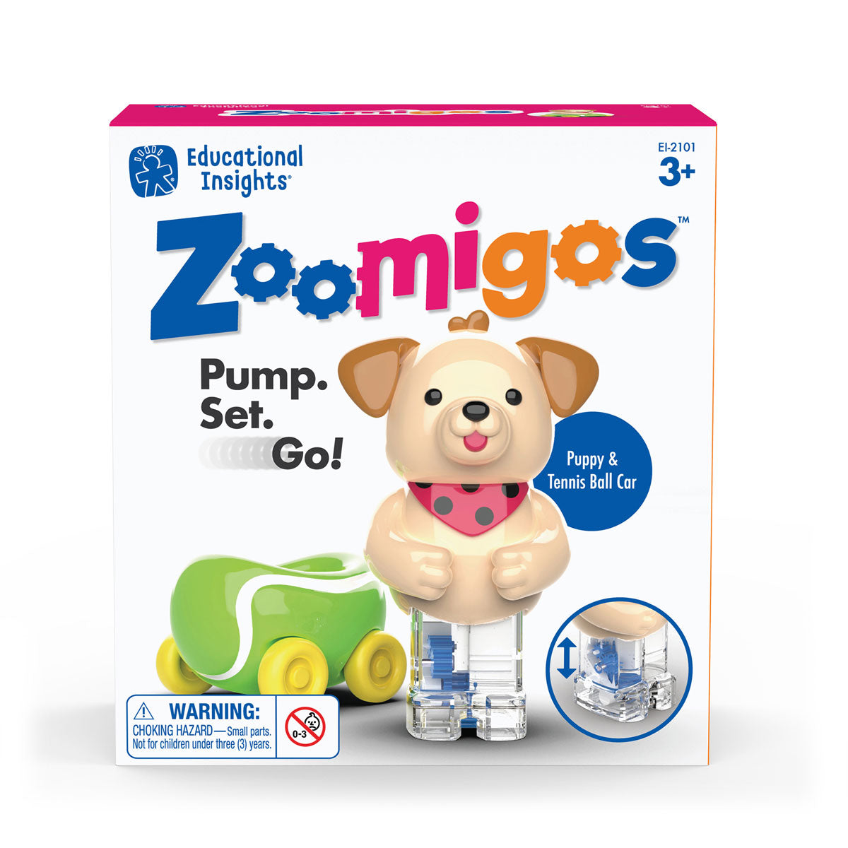 Educational Insights - Dog With Tennis Ball Zoomer Zoomigos