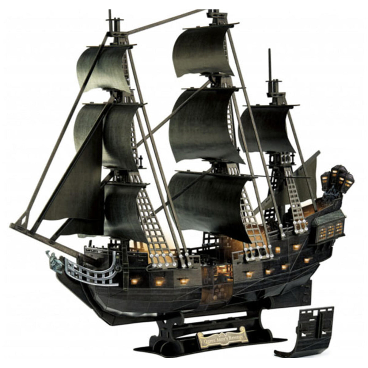 Revell - 3D Puzzle Black Pearl - LED Edition