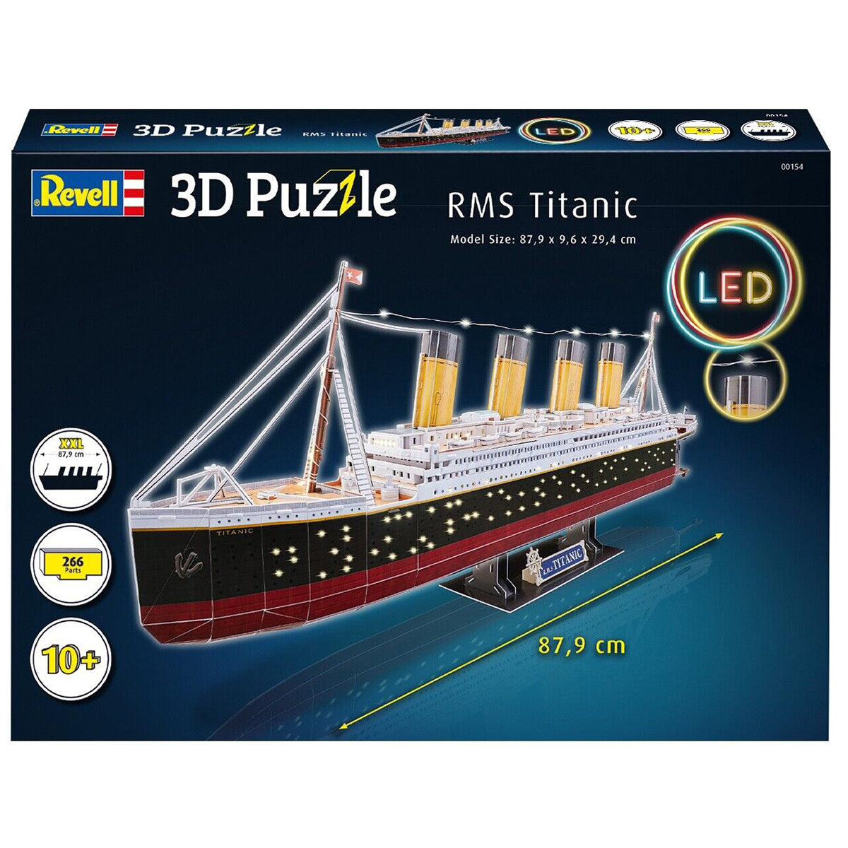 Revell - 3D Puzzle RMS Titanic - LED Edition