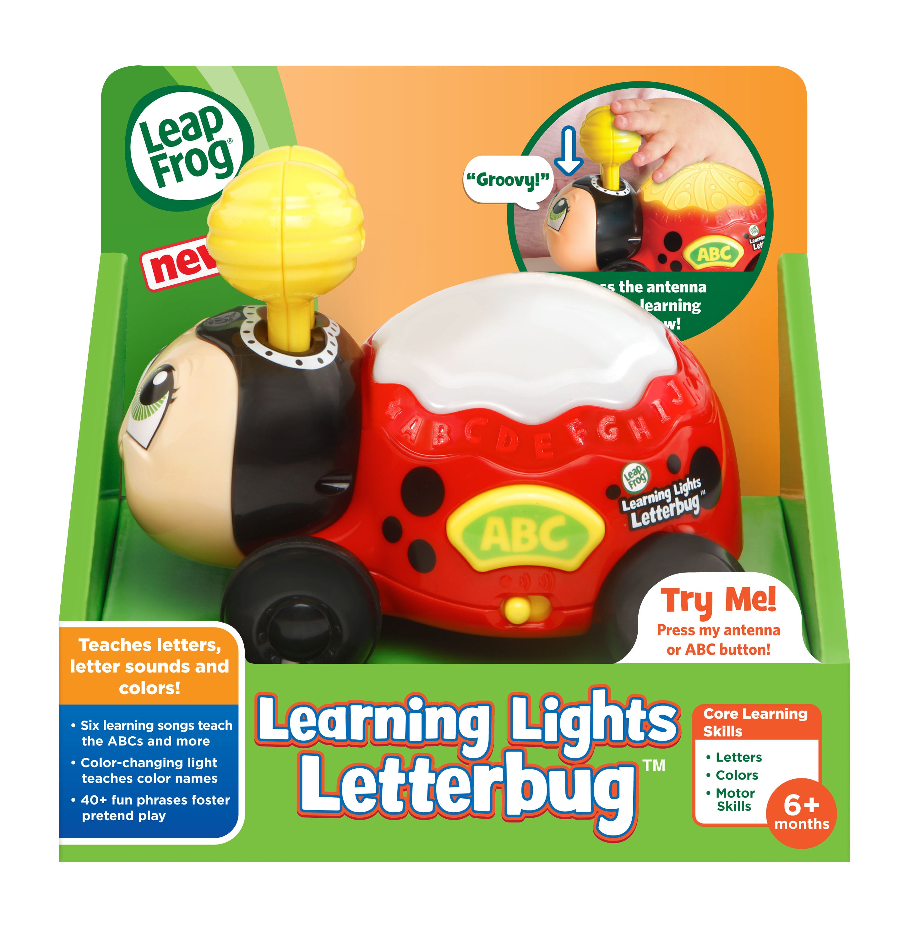 Leapfrog Learning Lights Letter Bug