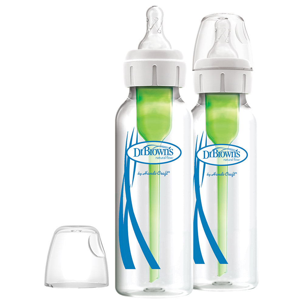 8 oz / 250 ml PP Narrow-Neck "Options" Baby Bottle, 2-Pack